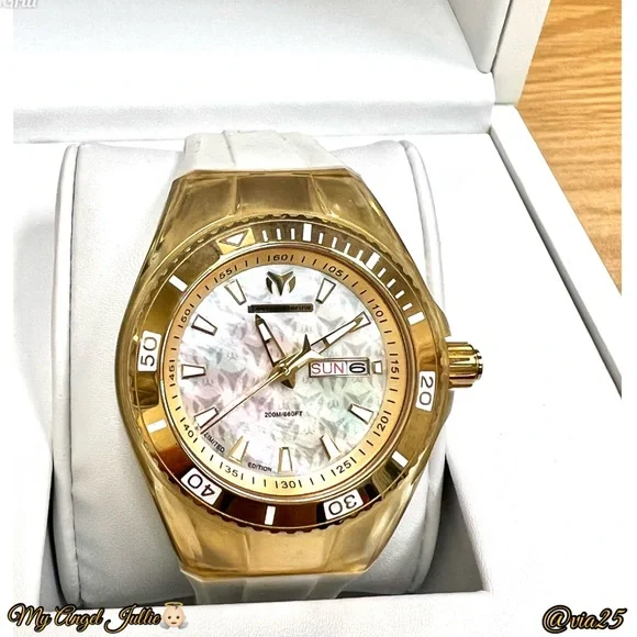 TechnoMarine Cruise TM-115324 Women’s Watch Color: God/White TechnomarineMen_sTM-  main image 2